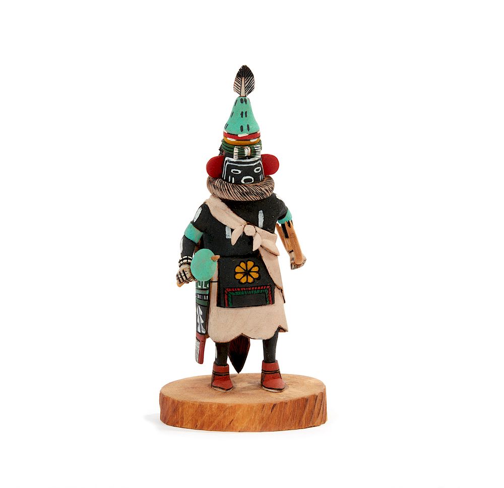 Appraisal: Hopi Twin War Deity Kachina Pookand Hoya Earl Arthur Hopi