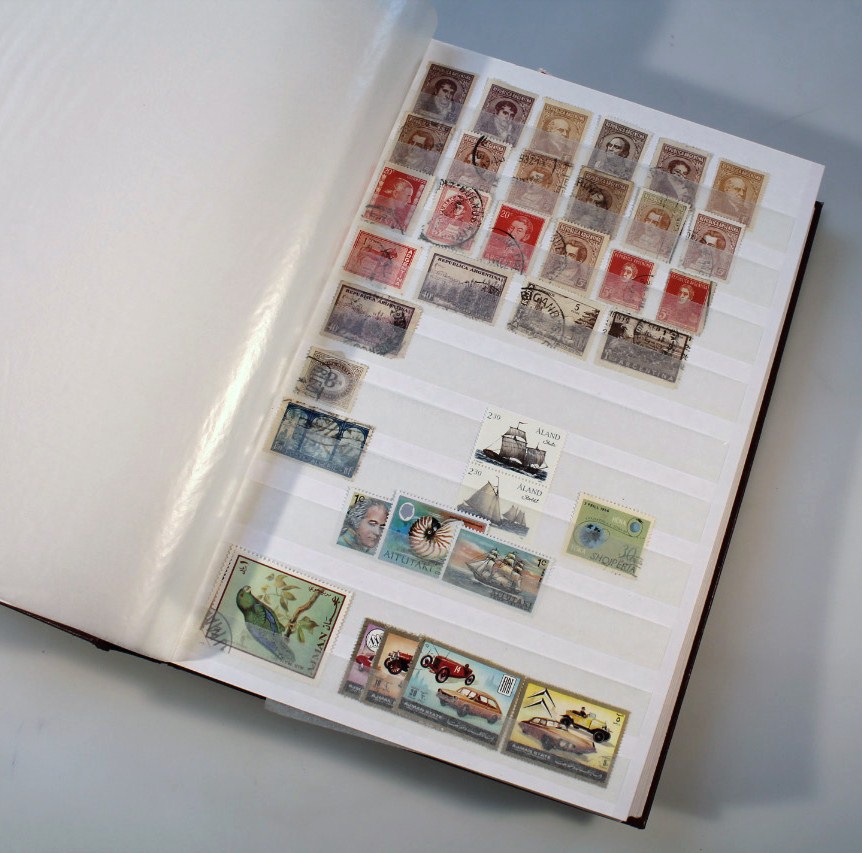 Appraisal: An album of World stamps mainly s to modern