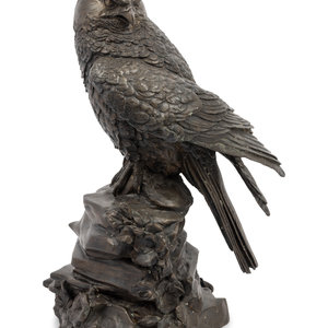 Appraisal: An American Cast Bronze Figure of an Eagle th Century