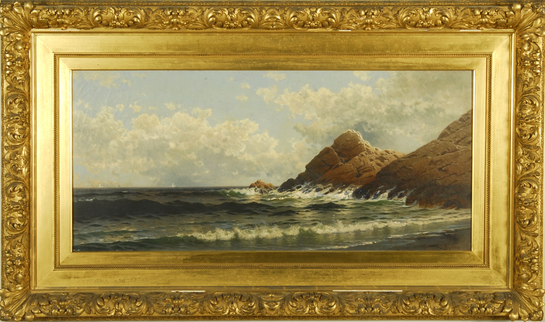 Appraisal: ALFRED THOMPSON BRICHERAmerican - Little Br Head Cohasset Mass Signed