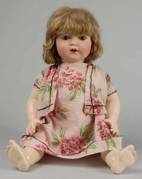 Appraisal: Rare German Character Doll with Celluloid Head Description Marked K