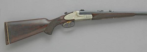 Appraisal: A H amp H Johann Fanzoi sidelock ejector double rifle