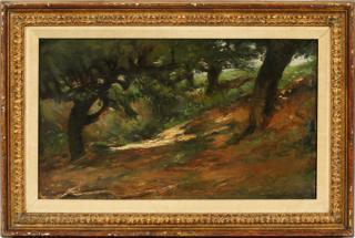 Appraisal: WALTER SHIRLAW OIL ON CANVAS WALTER SHIRLAW AMERICAN - OIL