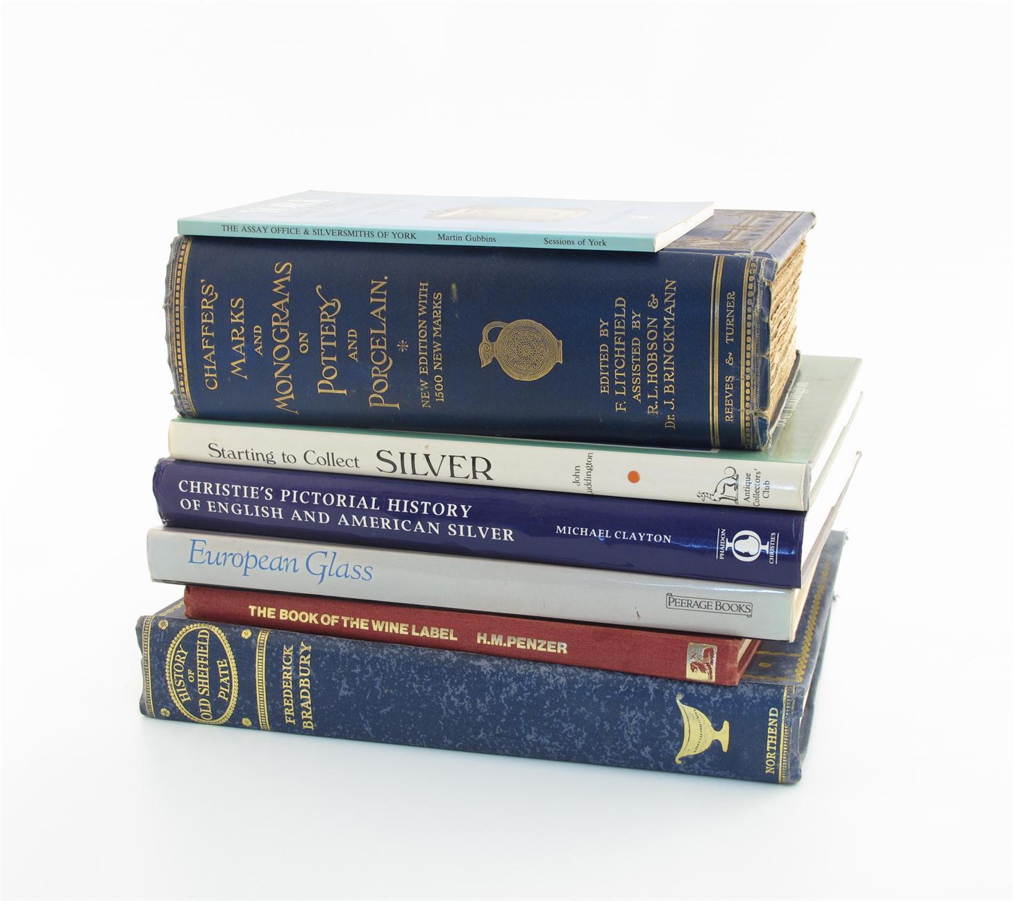 Appraisal: A collection of silver-related reference books