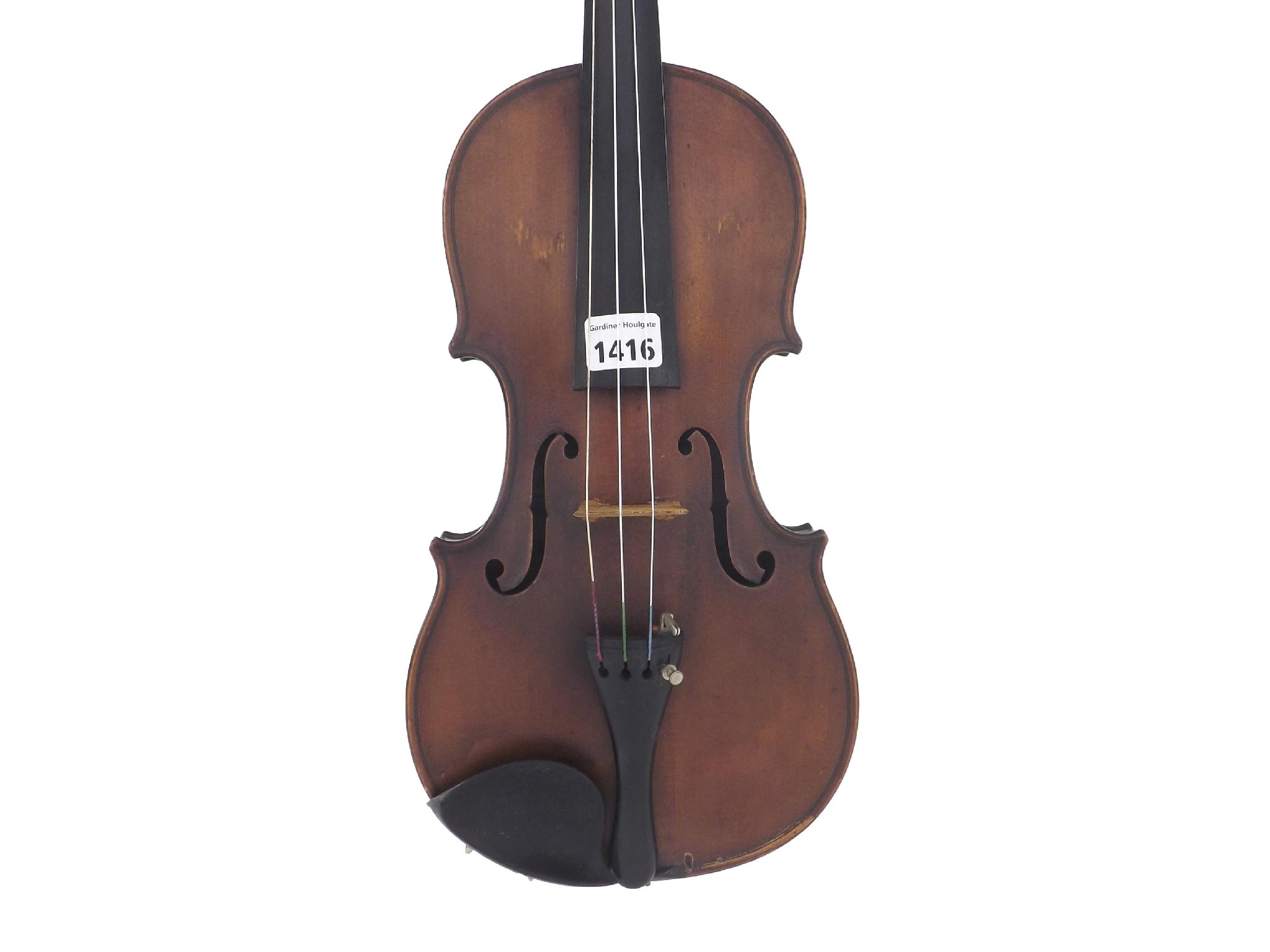 Appraisal: Violin labelled Luigi Salsedo liutai Italia Anno the one piece