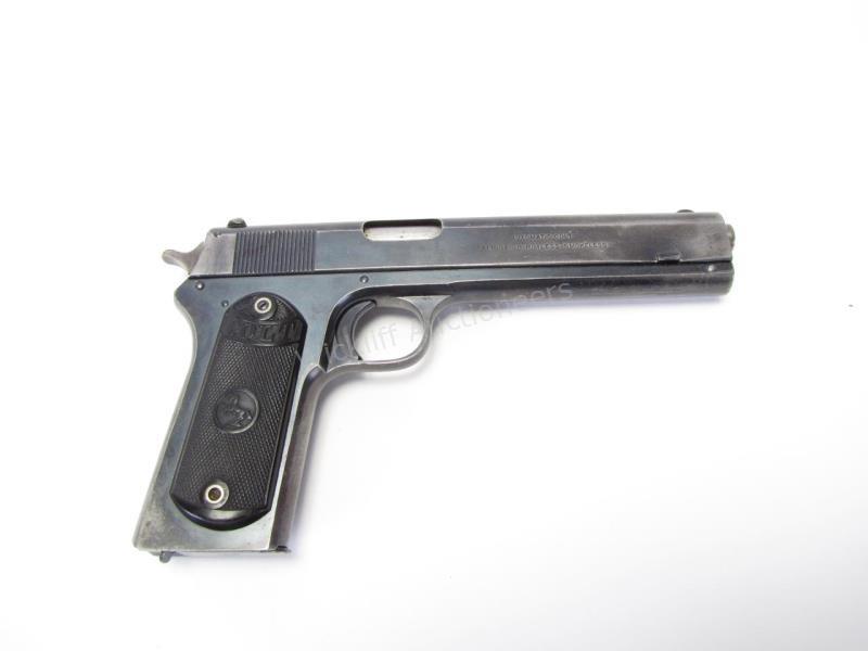 Appraisal: Colt Military Model Semi Auto Pistol-Standard Model with rear of