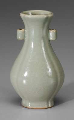 Appraisal: Longquan Celadon Ceramic Vase Chinese probably Yuan dynasty AD -