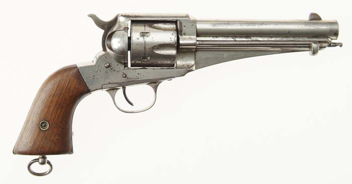 Appraisal: REMINGTON MODEL SAA REVOLVER Cal -Remington SN Nickel finish with