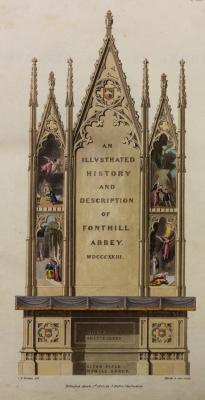 Appraisal: Rutter John Delineations of Fonthill and its Abbey folio London