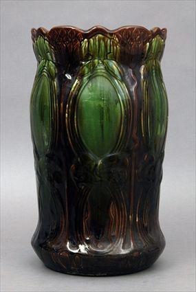 Appraisal: Majolica Umbrella Stand in in diam