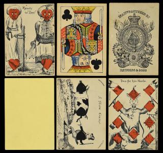 Appraisal: Reynolds Sons Character Playing Cards Transformation Playing Cards London Excellent