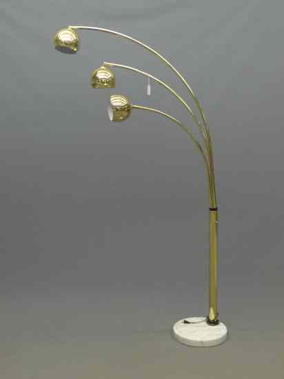 Appraisal: Mid Century arm floor lamp '' Ht