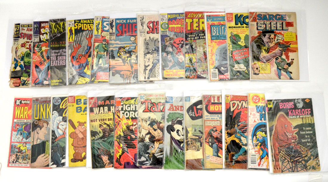 Appraisal: COLLECTION OF GOLDEN SILVER AGE COMIC BOOKS Ungraded but primarily