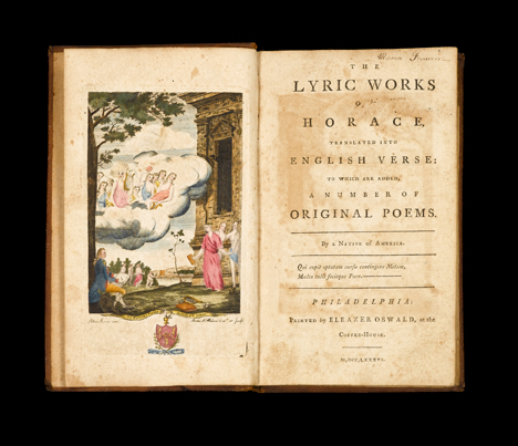 Appraisal: vol Horace The Lyric Works of Horace Translated into English