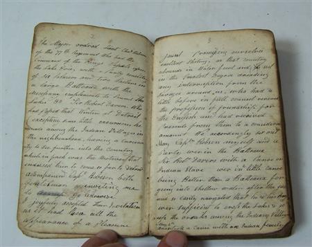 Appraisal: Canada - Rutherford John Mr John Rutherford's journal in a