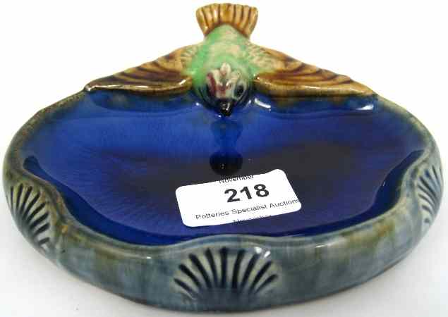 Appraisal: Royal Doulton Stoneware Dish modelled with a Bird with outstretched