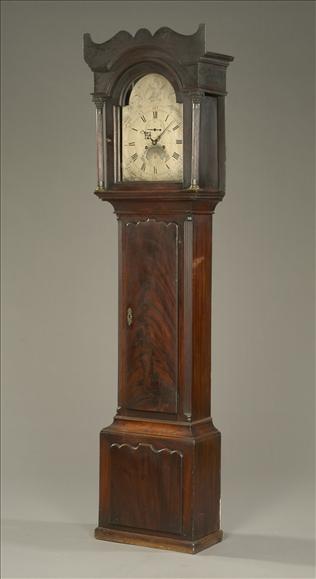 Appraisal: A mahogany eight day longcase clock Thomas Blatchley Bradford late