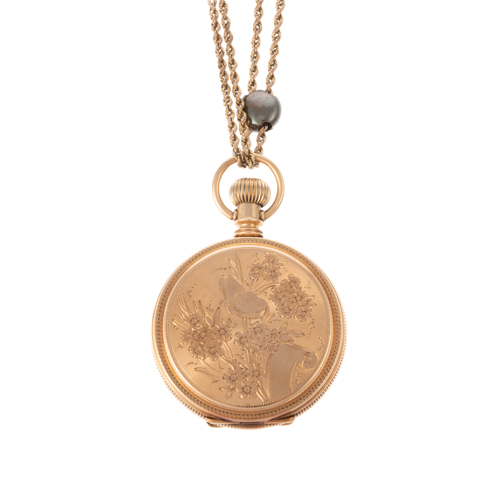 Appraisal: AN ANTIQUE ILLINOIS POCKET WATCH IN K K yellow gold