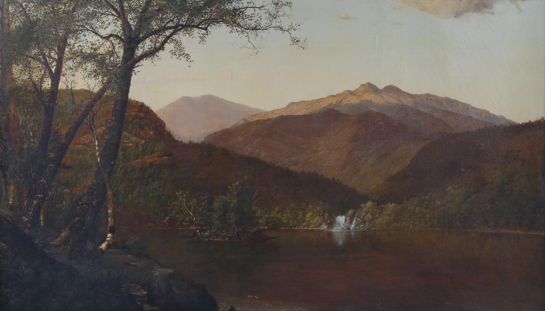 Appraisal: Attr to Horace Wolcott Robbins Landscape oil American - White