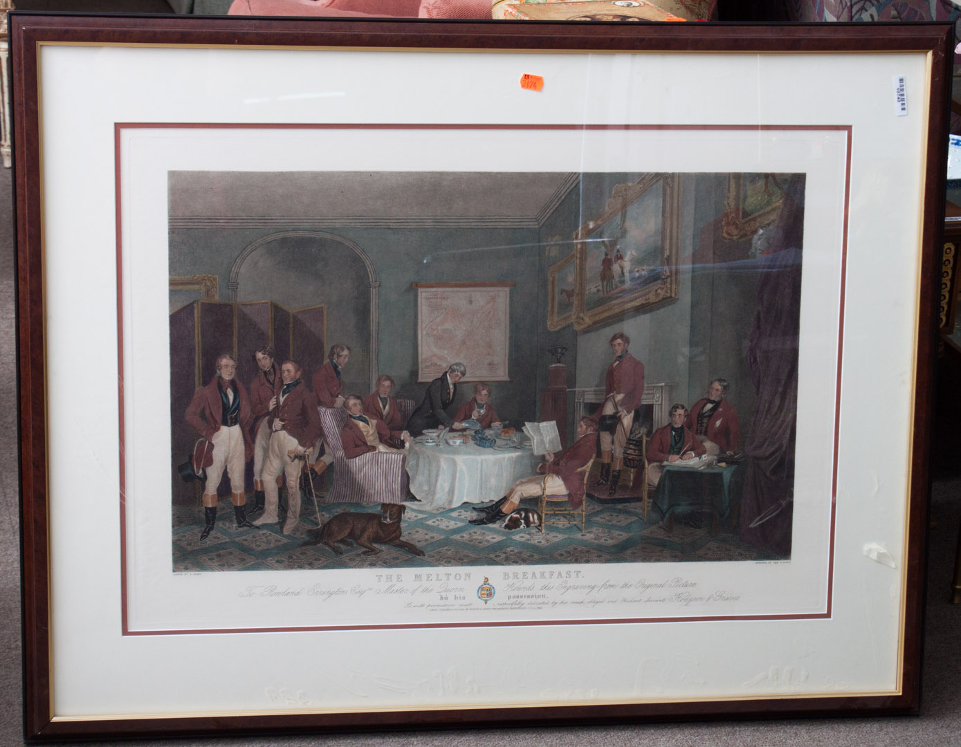 Appraisal: The Melton breakfast framed print