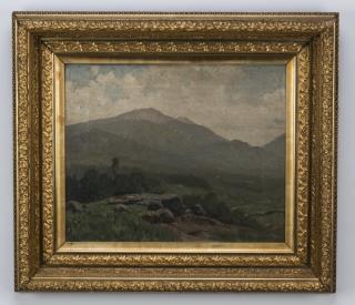 Appraisal: th c WH Weisman signed O c of White Mountains