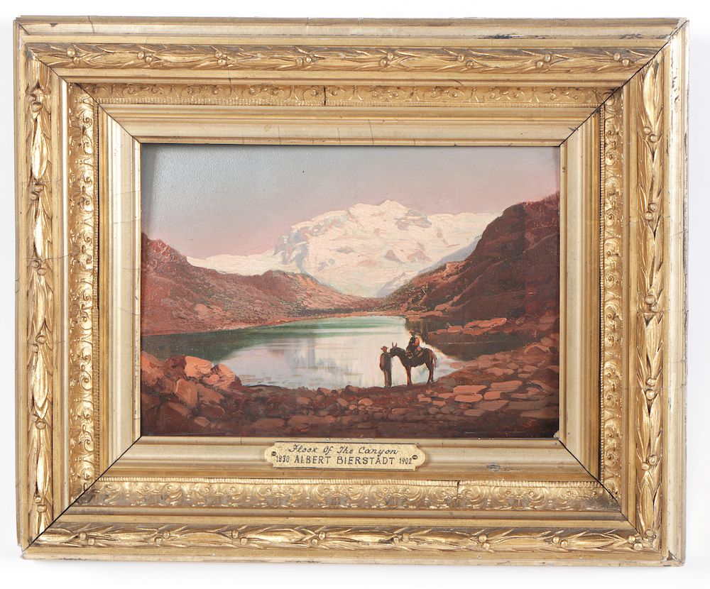 Appraisal: Attributed to Albert Bierstadt - Painting Attributed to Albert Bierstadt