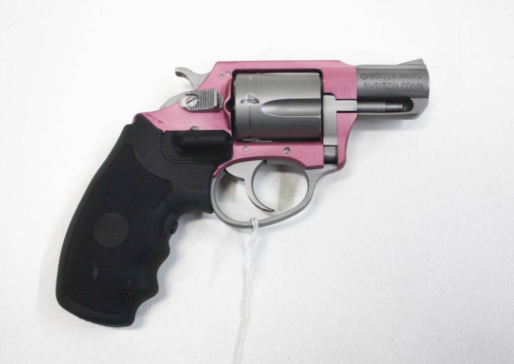 Appraisal: CHARTER ARMS THE PINK LADY DOUBLE ACTION REVOLVER special caliber