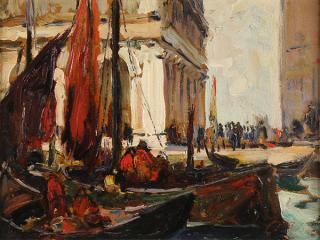 Appraisal: Painting Anthony Thieme Anthony Thieme American - Venice oil on