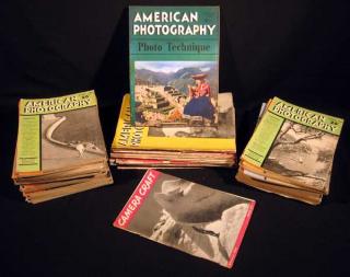 Appraisal: Pcs VINTAGE ISSUES OF AMERICAN PHOTOGRAPHY MAGAZINE s s s