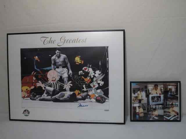 Appraisal: Limited Edition Photo Animation Lithograph ''The Greatest'' Framed in black