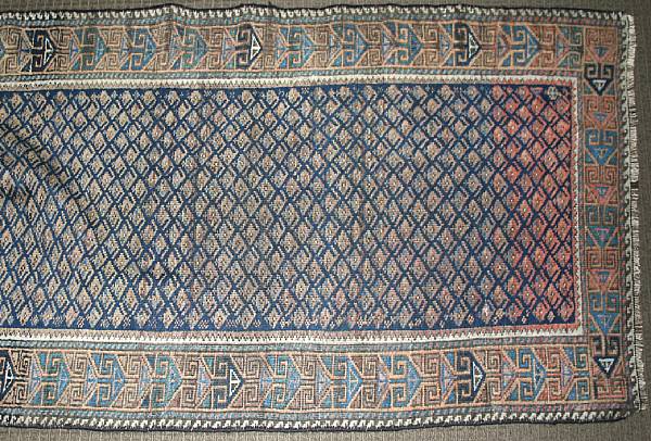 Appraisal: A Belouch rug size approximately ft in x ft in