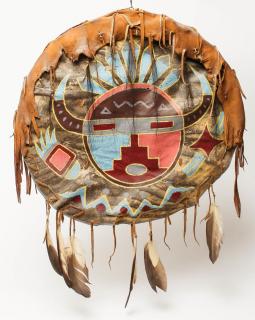 Appraisal: Native American Hopi Indian Sun Shield American Indian art Hopi