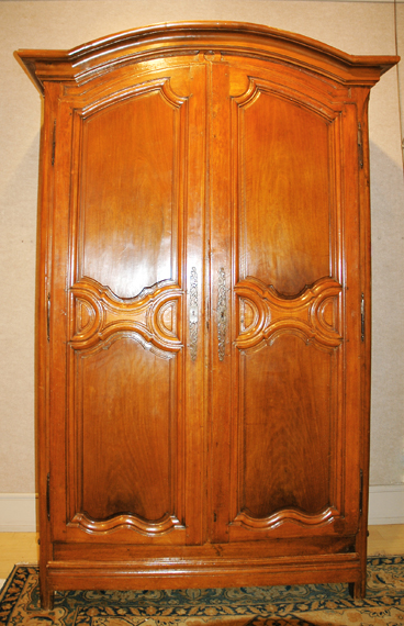 Appraisal: Louis XV Walnut Armoire Estimate -