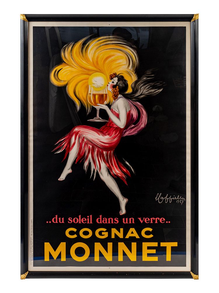 Appraisal: Leonetto Cappiello Italian French - Cognac Monnet Leonetto Cappiello Italian