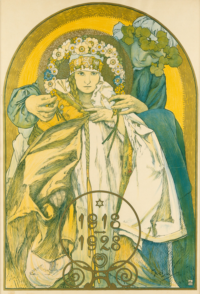 Appraisal: ALPHONSE MUCHA - TH ANNIVERSARY OF THE INDEPENDENCE OF THE