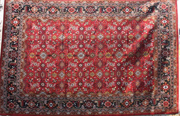 Appraisal: Indo Mahal rug ' x '