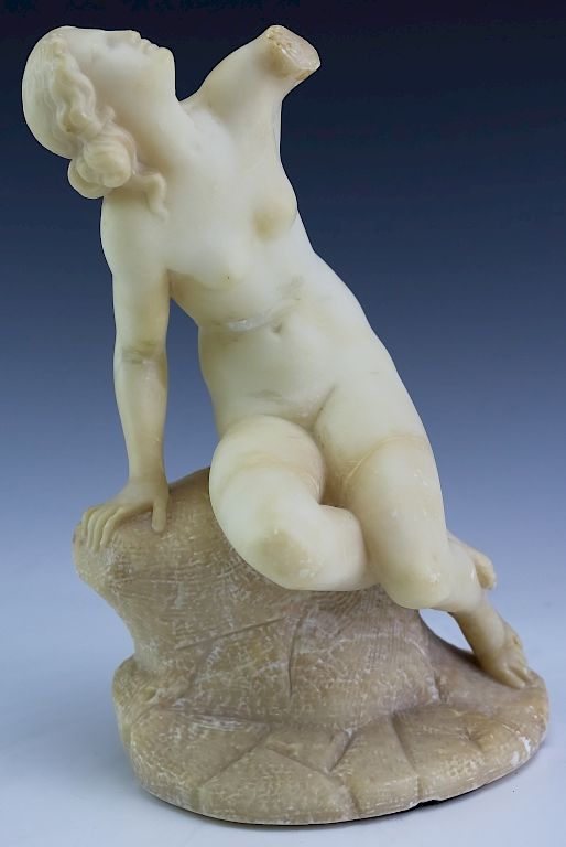 Appraisal: Grand Tour Carved Marble Nude Woman Sculpture Grand tour renaissance