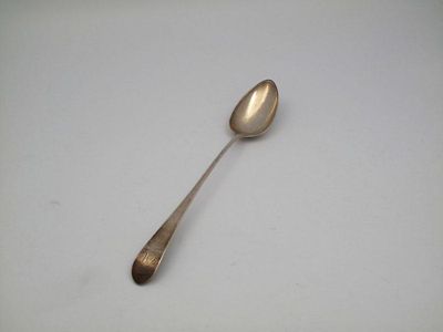 Appraisal: A George III Scottish silver old English pattern basting spoon