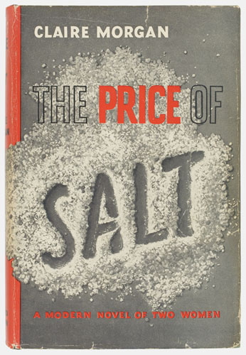 Appraisal: HIGHSMITH PATRICIA Morgan Claire pseud The Price of Salt vo