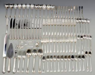 Appraisal: Wallace Sterling Flatware Grand Colonial pcs pieces of Wallace sterling