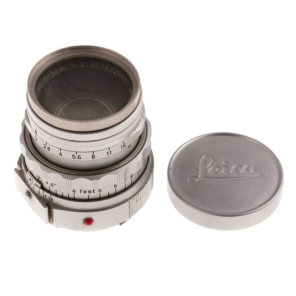 Appraisal: Leica Summicron Lens dated serial Nr with stamped aluminum Leica