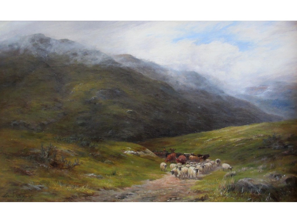 Appraisal: LOUIS BOSWORTH HURT - NEAR BEN MORE Oil on canvas