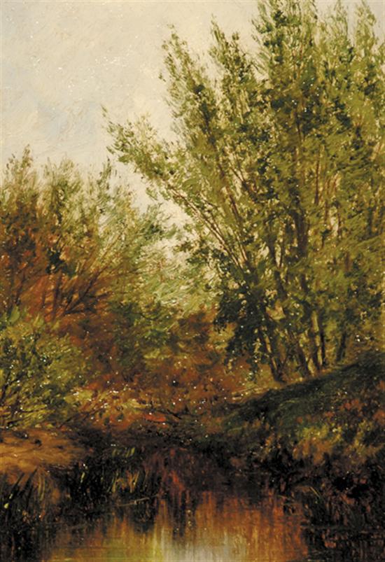 Appraisal: William Henry Holmes District Of Columbia Illinois - WOODED LANDSCAPE