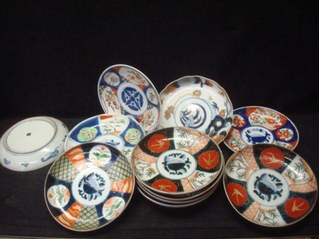 Appraisal: Assorted IMARI Plates From a Scarsdale home