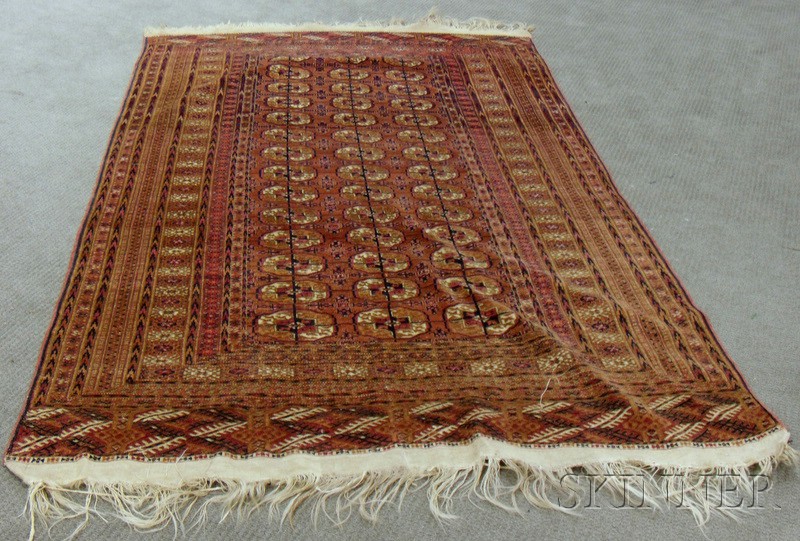 Appraisal: Tekke Rug West Turkestan th century ft in x ft