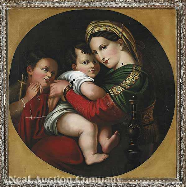 Appraisal: J R Orton Continental th c The Holy Family with