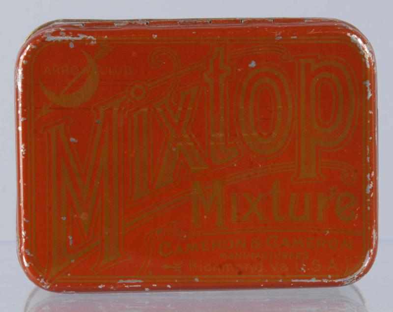 Appraisal: Arrow Top Mix Top Mixture Tobacco Tin Description Richmond VA