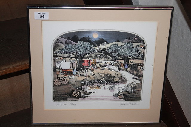 Appraisal: Graham Clark b Tom Tinker signed titled and numbered in