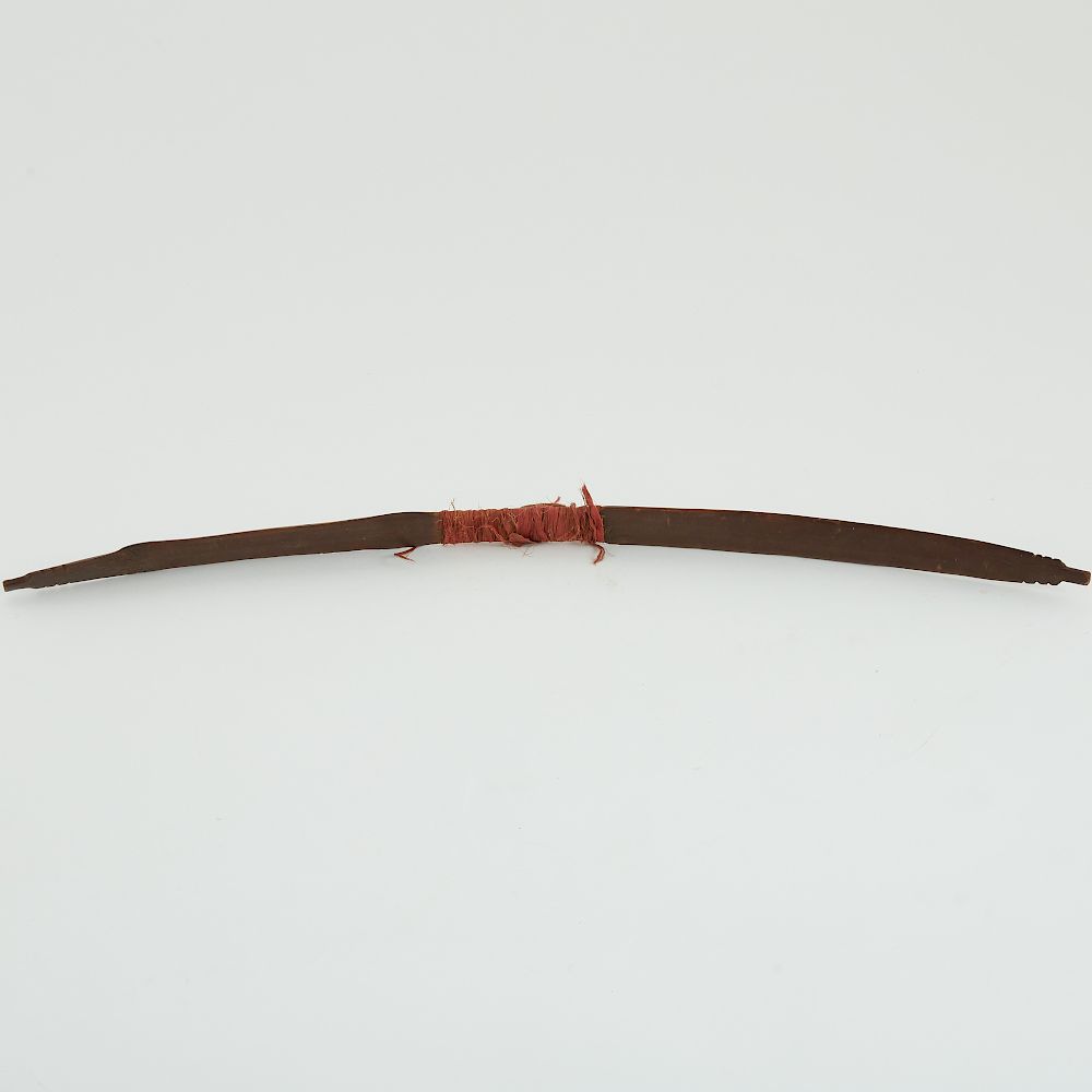 Appraisal: Native American Bow California Native American wooden bow California ca