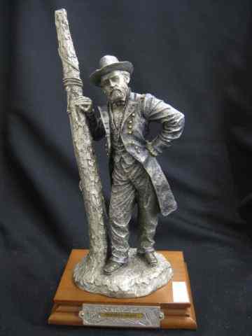 Appraisal: Chilmark Pewter Civil War Figurine ''Ulysses S Grant'' - ''